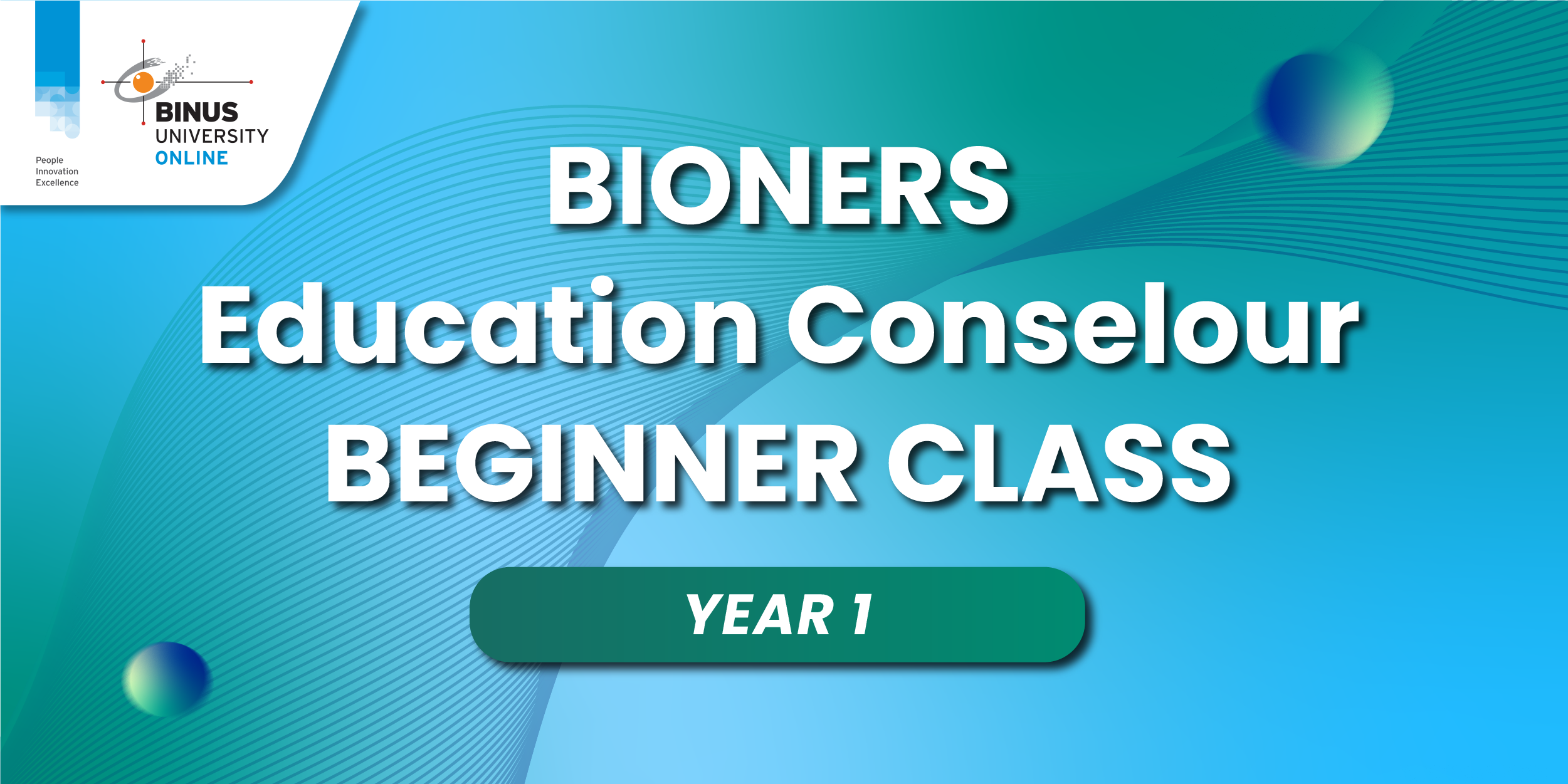 BIONERS (Education Counselor): Beginner Class