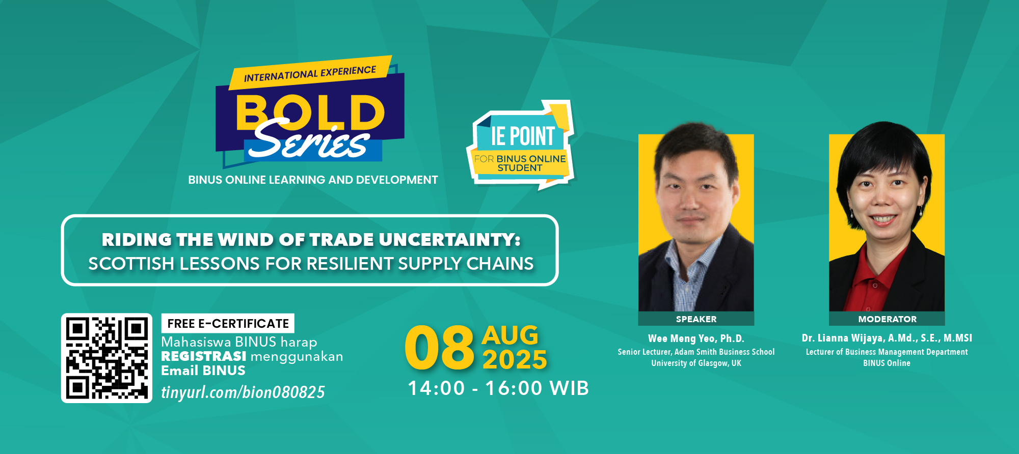 BOLD SERIES International Experience: Riding the Wind of Trade Uncertainty